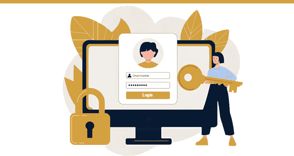 login page